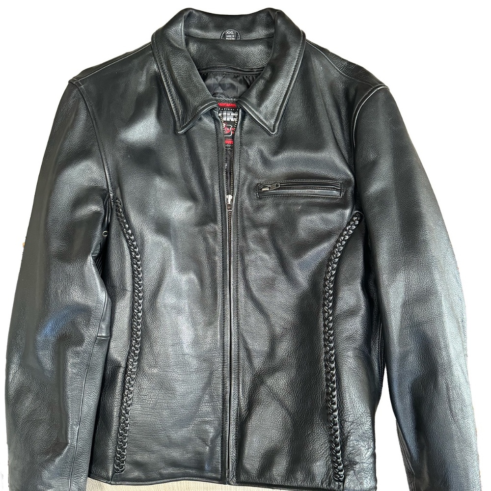 Leather Motorcycle Jacket